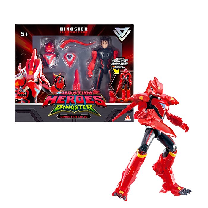 Quantum Heroes Dinoster Aksiyon Figür Lucio