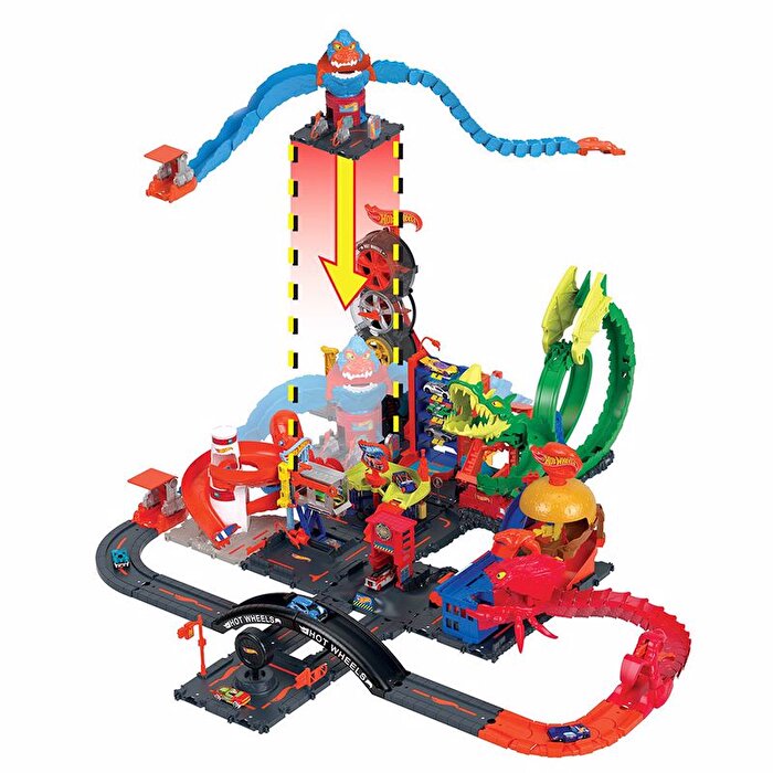 Hot Wheels Düşman Yaratıklar Oyun Seti HDR30