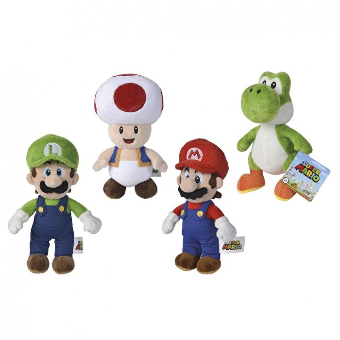 Super Mario 20 Cm Peluş Toad
