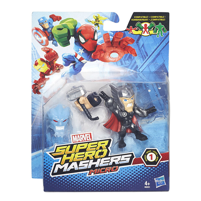 Hasbro marvel top super hero mashers