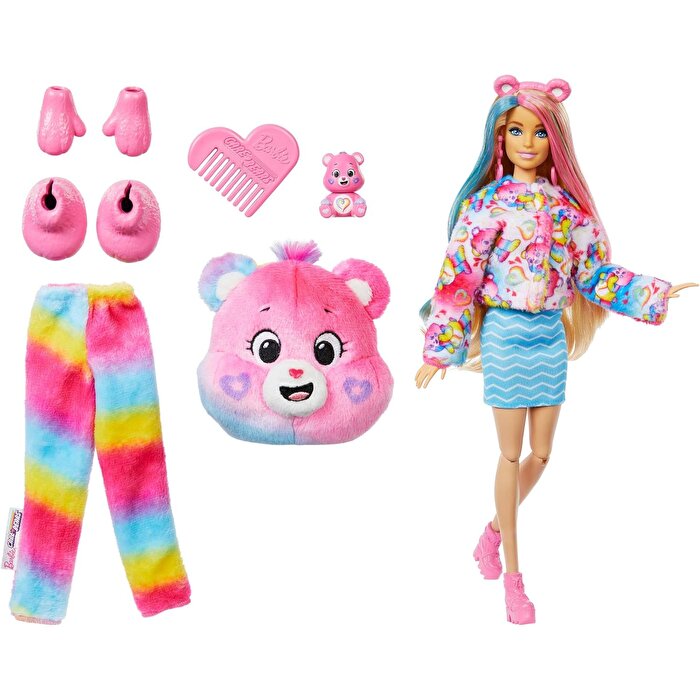 Barbi̇e Cuti̇e Reveal Care Bear Seri̇si̇ Bebek 2. Seri̇ JFV60