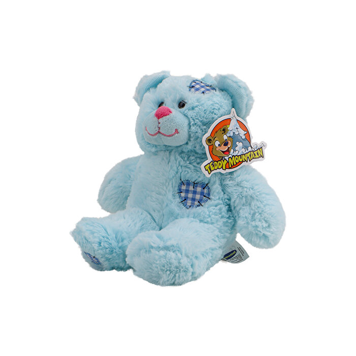 Mavi Yamalı Teddy Bear 16 Cm