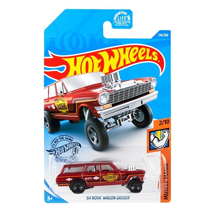 Hot Wheels Tekli Araba 64' Nova Wagon Gassel GHD05
