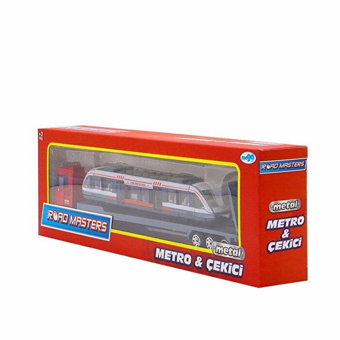 Road Masters Metro ve Çekici Beyaz Vagonlu