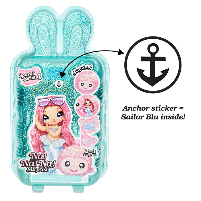 Na! Na! Na! Sürpriz Parıltılı Seri 1 Anchor Sailor Blu
