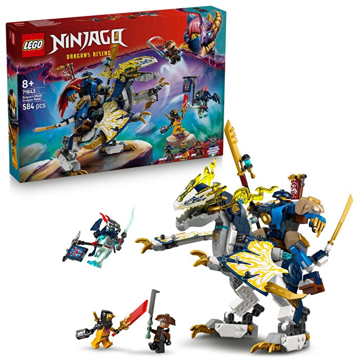 LEGO Ninjago Robot Ejderha Binicisi 71843