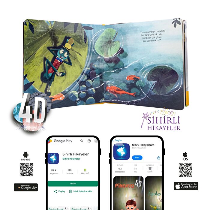 Ağustos Böceği İle Karınca Çocuk Kitabı