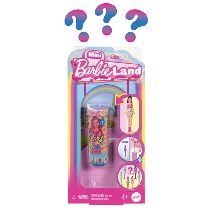 Mini Barbieland Color Reveal Bebek Sürpriz Paket JCR08