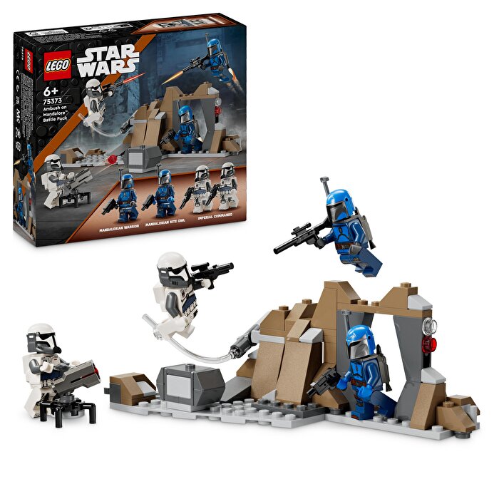 LEGO Star Wars: The Mandalorian Mandalore Pususu Savaş Paketi 75373