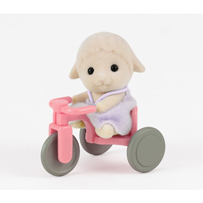 Sylvanian Families Bebek Kuzu ve Üç Tekerlekli Bisiklet 4561
