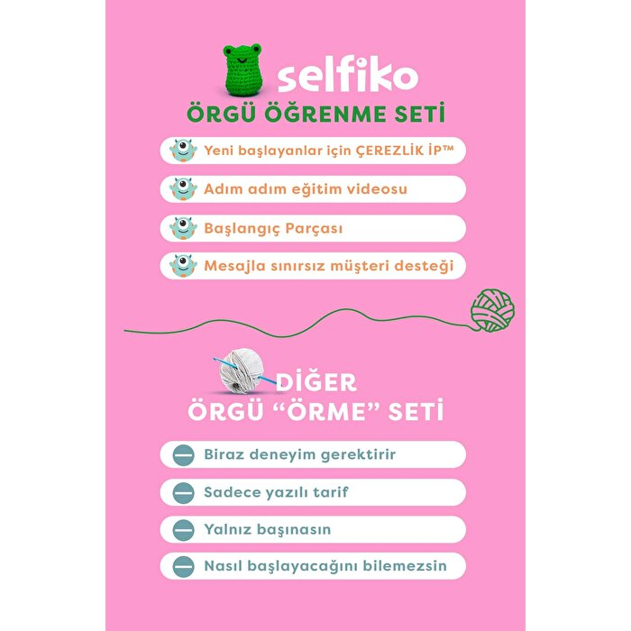 Caniko Örgü Öğrenme Seti