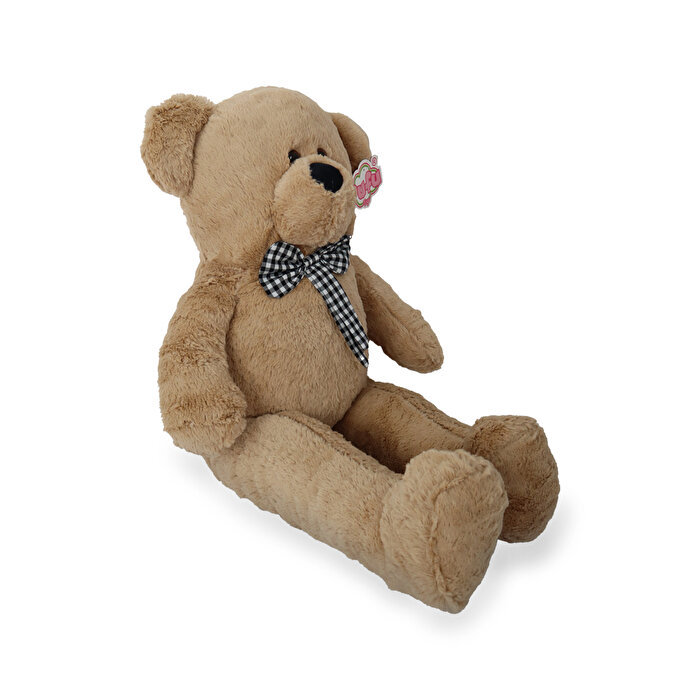 Büyük Kurdeleli Kahverengi Ayı 80 Cm