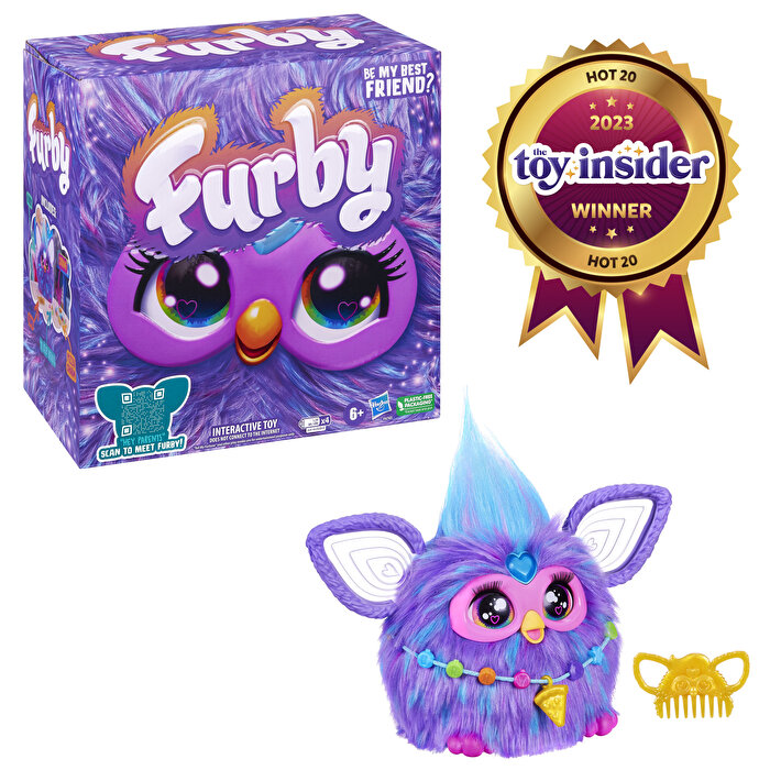 Furby Mor İnterakti̇f Peluş F6743
