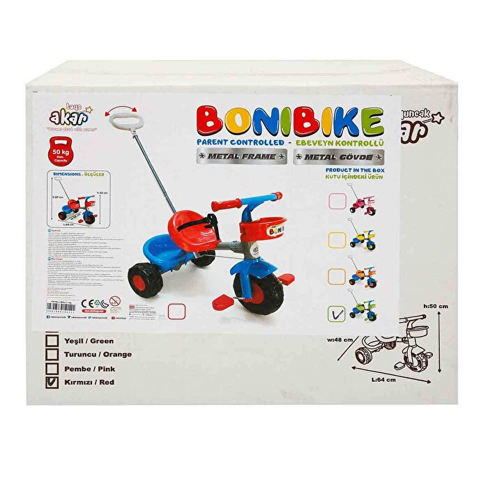Boni Bike Kontrollü Full Demonte Kırmızı
