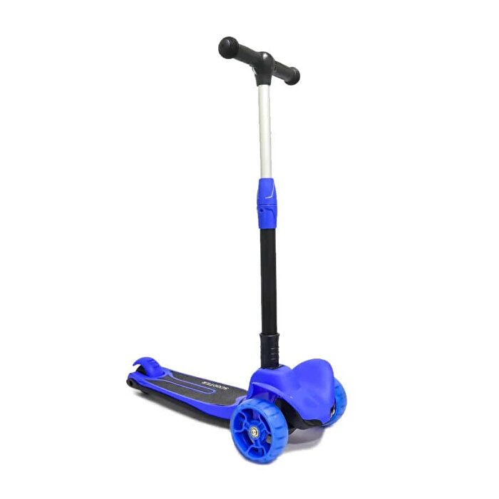Mega Flash Işıklı Scooter Mavi