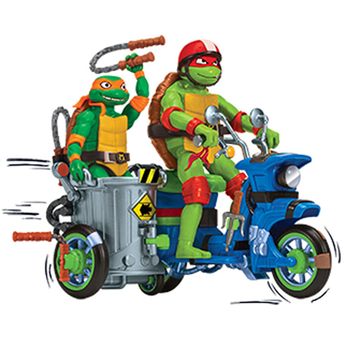 TMNT Araçlar ve Figürler Battle Cycle With Raphael 83430