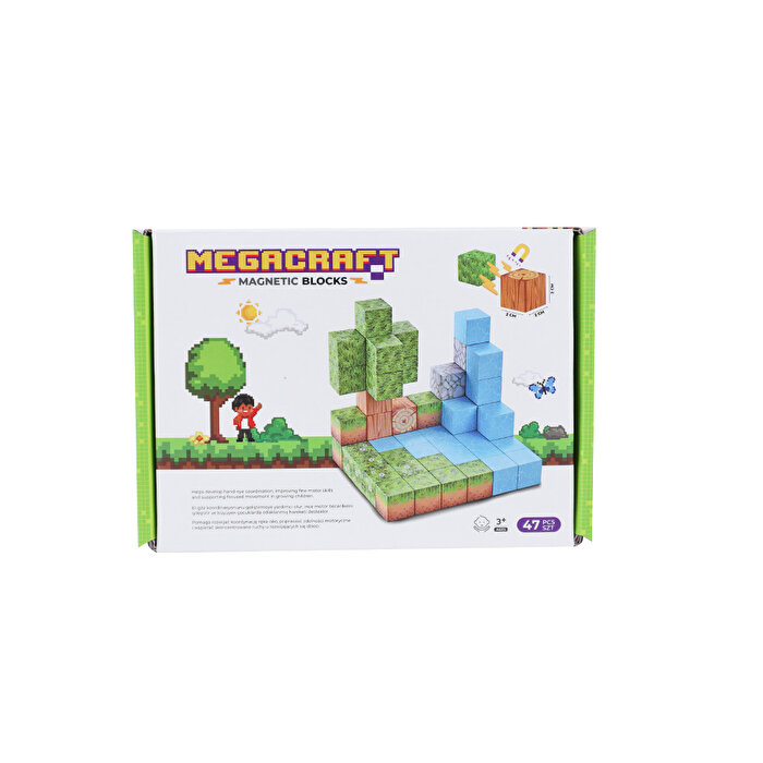Magnivity Manyetik Bloklar Kutu 47 Parça