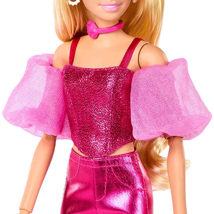 Barbie Deluxe Style Stil İkonu Bebek Pembe Korseli JFP40