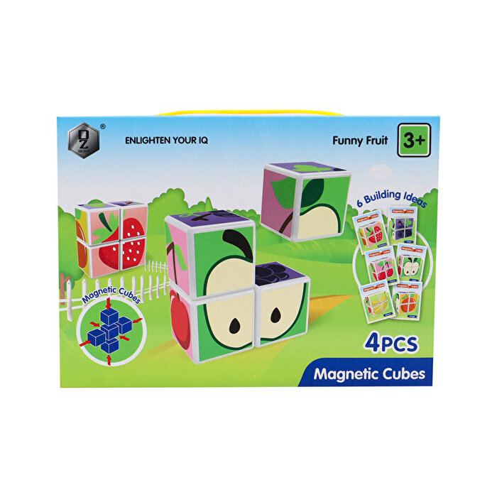 Manyetik 4 Parça Zeka Küpleri