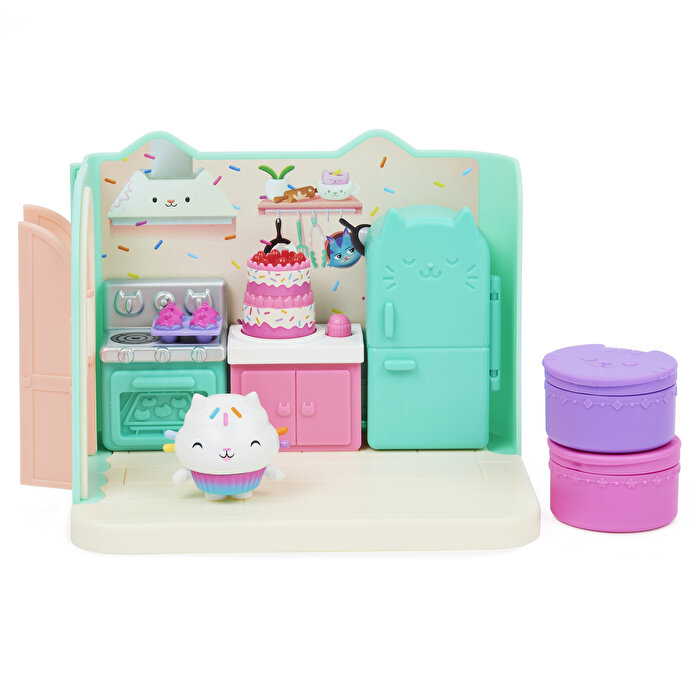 Gabby’s Dollhouse Deluxe Oda Oyun Seti Bakey With Cakey Kitchen