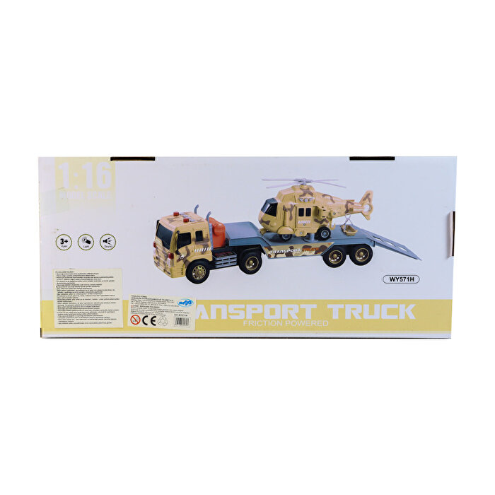 Sesli Işıklı Helikopter ve Taşıma Aracı WY571H