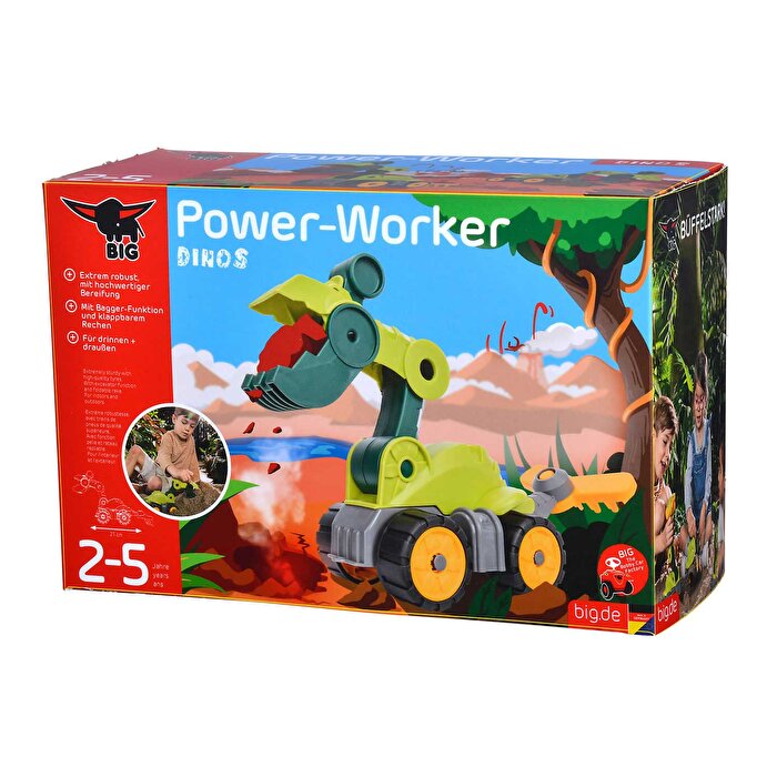 BIG Power Worker Mini Dino T-Rex Kepçe