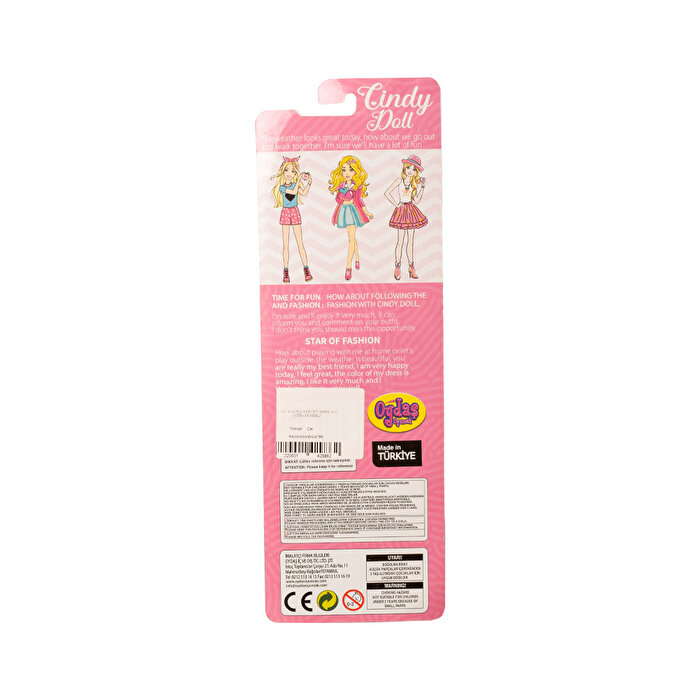 Cindy Prenses Bebek Kare Etekli