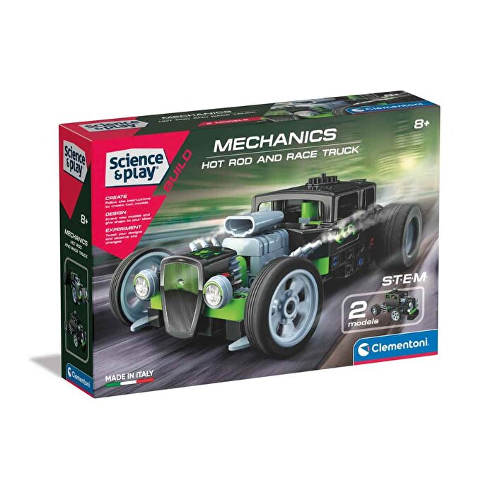 Clementoni Bilim ve Oyun: Hot Rod and Race Truck