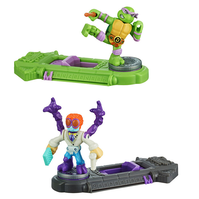 Akedo TMNT S1 2’li Paket 15241 Donatello vs Baxter Stockman