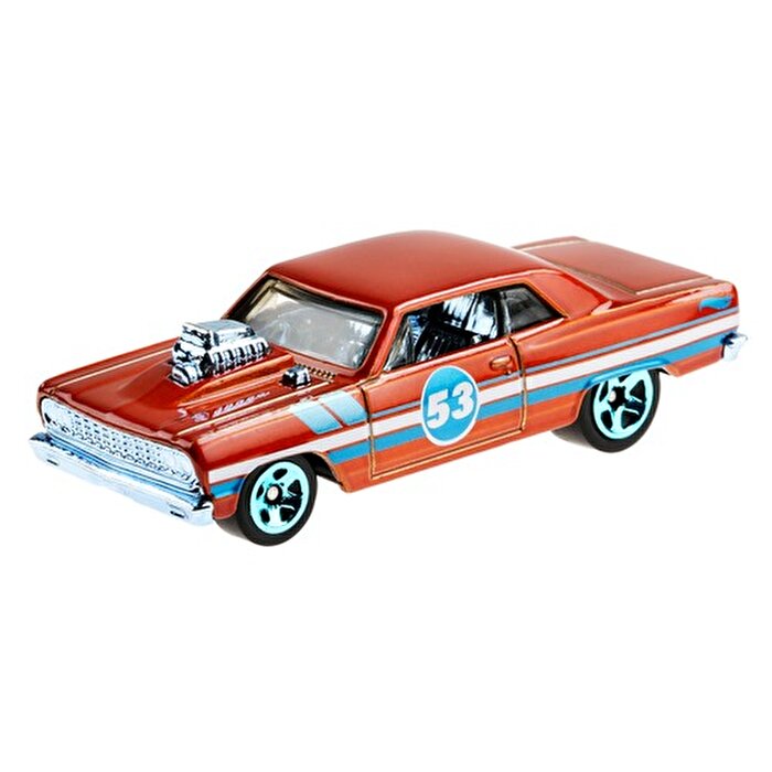 Hot Wheels Mavi ve Parlak Arabalar '64 Chevy Chevelle GRR36