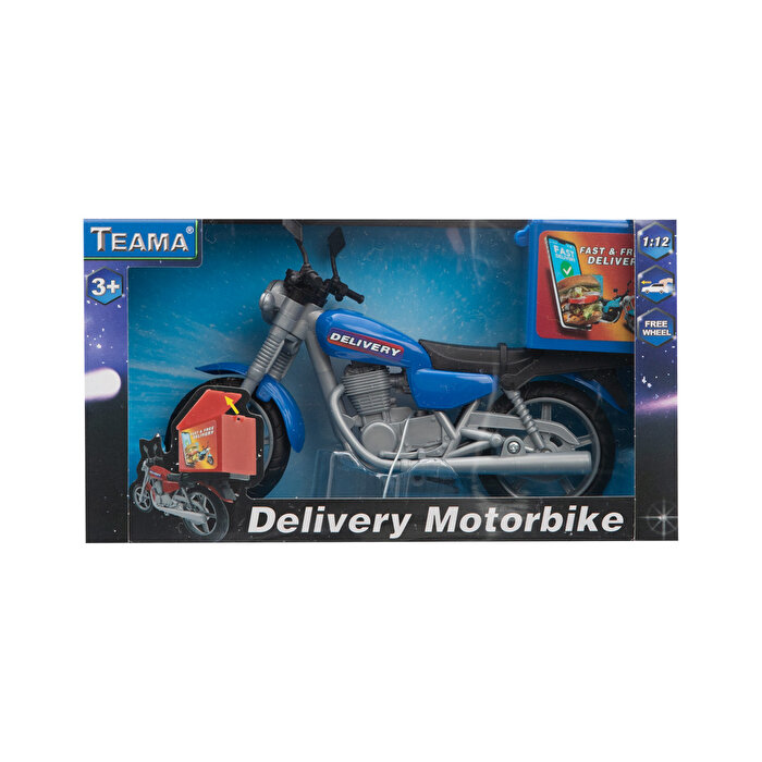 Teama 1:22 Ölçekli Kurye Motosiklet