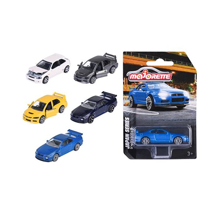 Majorette Japan Pri̇me Arabalar Nissan Skyline Gt-R R34 Mavi̇