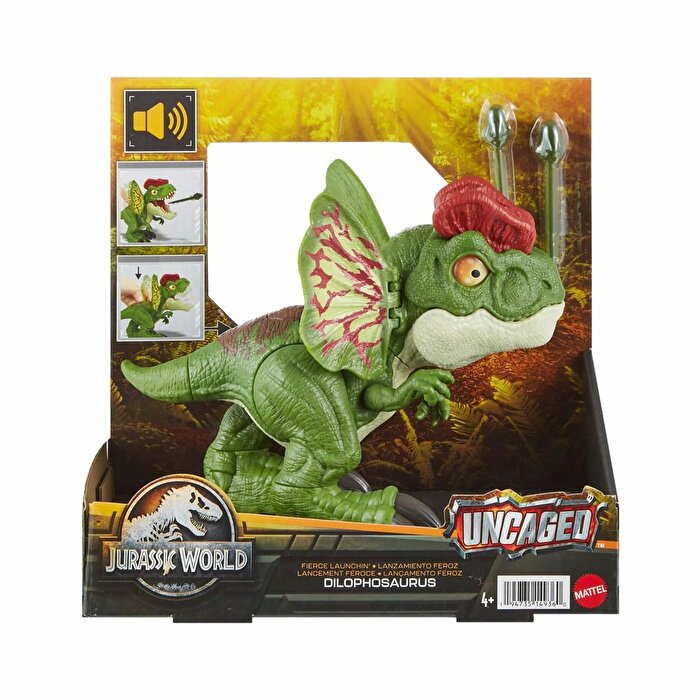 Jurassic World Uncaged İnteraktif Dilophosaurus Figürü HNT65