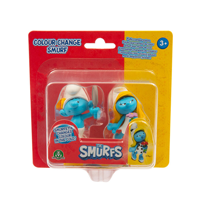 Şirinler Renk Değiştiren 2'li Figür Süslü Şirin ve Şirine