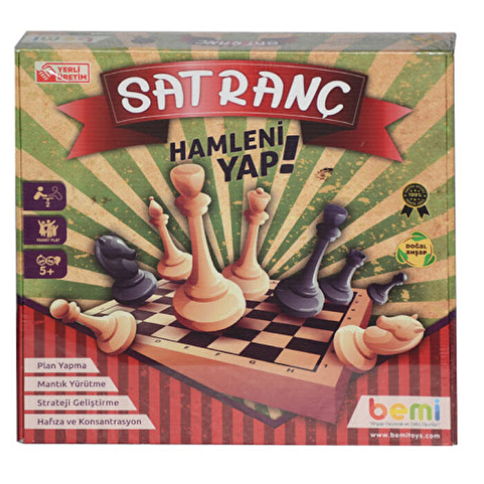 Satranç Ahşap Tabla