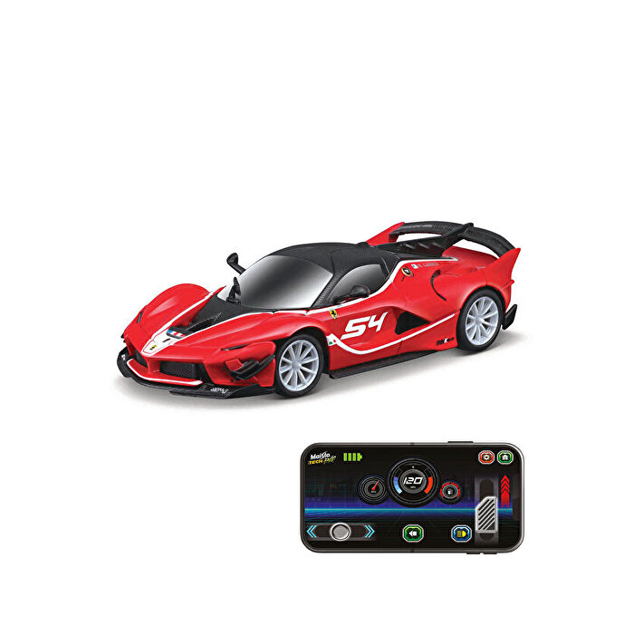 Maisto Dianomi 1:41 Ölçek Ferrari FXX K EVO Metal APP Control Kumandalı Araba