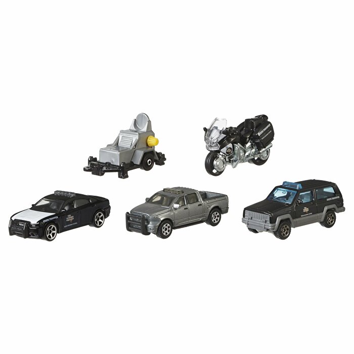 Matchbox Beşli Araba Seti Texas Patrol FMV35