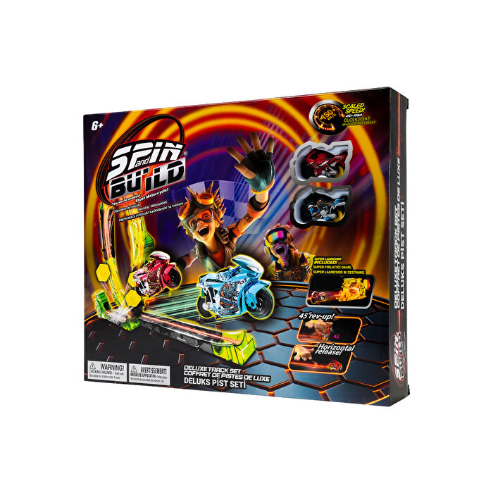 Spin N Build Deluxe Pist Seti