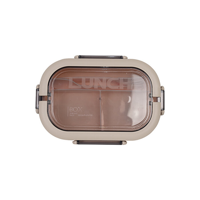 Meysa iki Hazneli Beslenme Kabı Krem