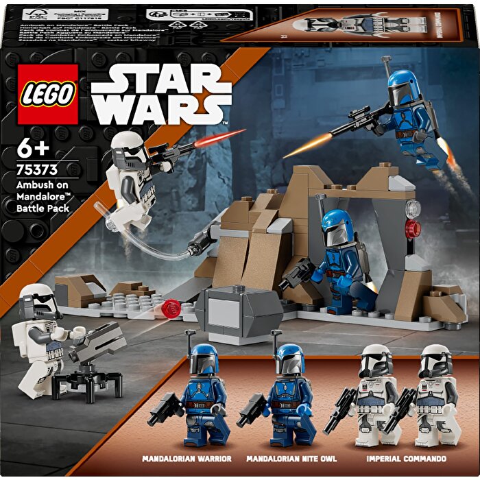 LEGO Star Wars: The Mandalorian Mandalore Pususu Savaş Paketi 75373