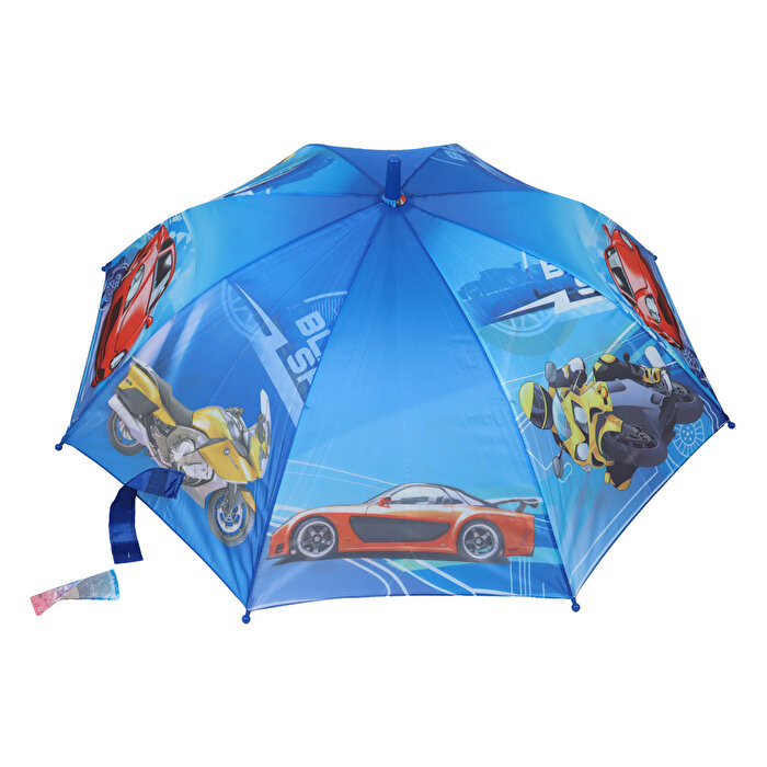 Rubenis Mavi Saplı Şemsiye