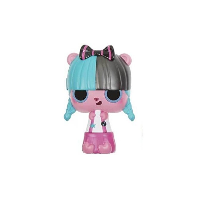 Pop Pop Sürpriz Saçlar 3'ü 1 Arada Turkuaz Siyah Saçlı