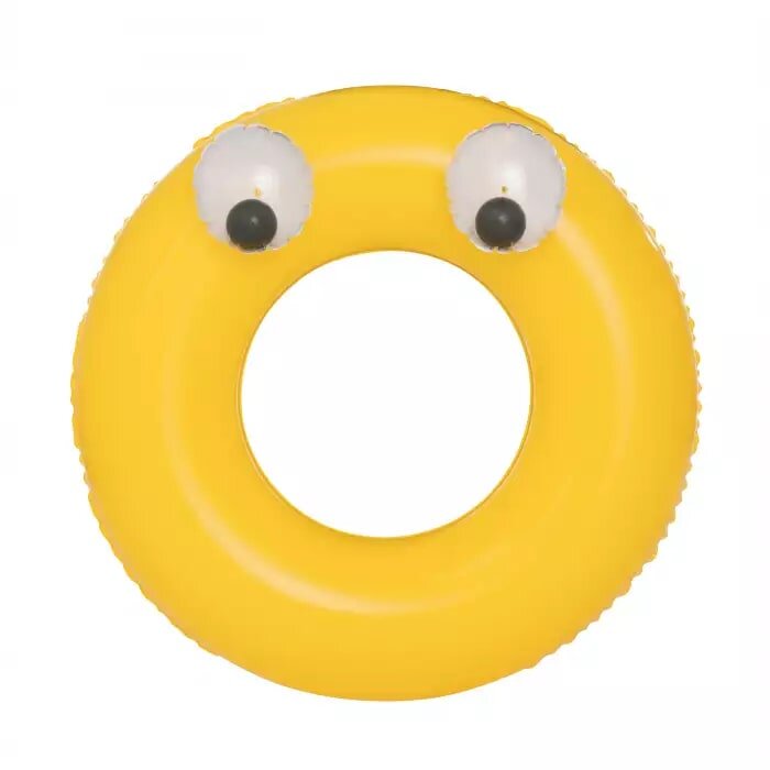 Bestway Gözlü Sarı Yüzme Simidi 91 Cm