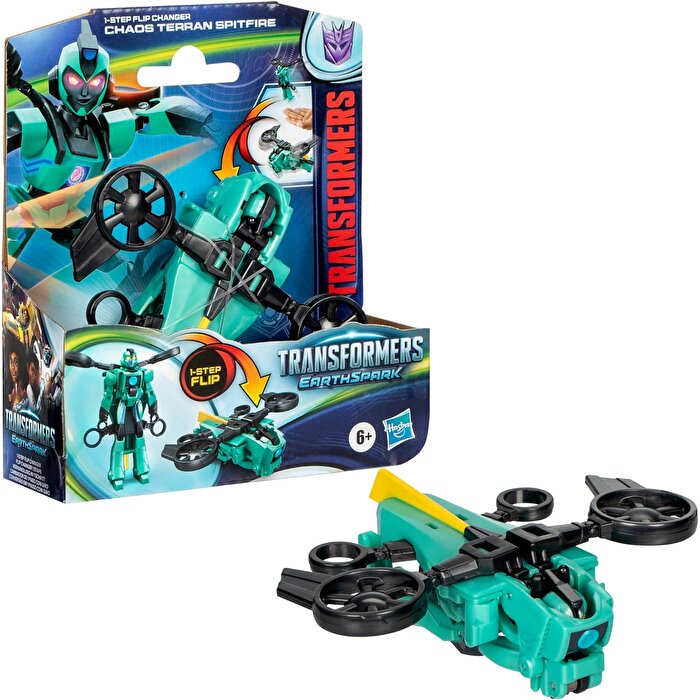 Transformers Earthspark Tek Adımda Dönüşen Fi̇gür Chaos Terran Spitfire F8663