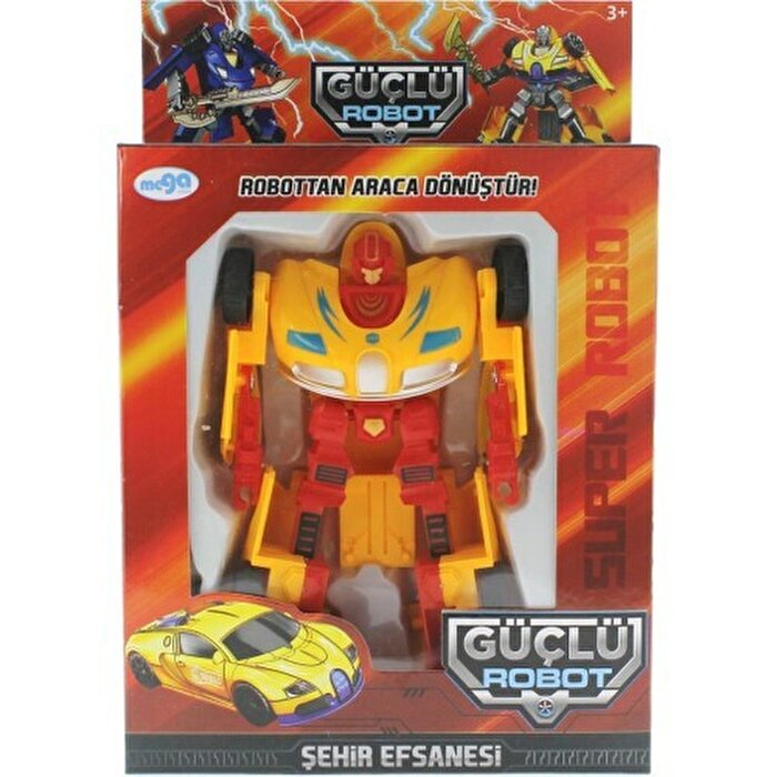Mega Dönüşen Süper Robot Sarı