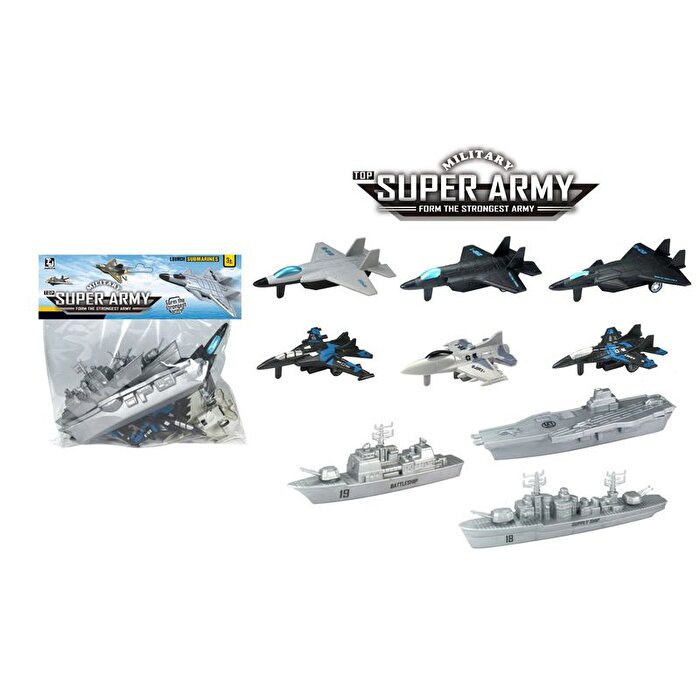 Poşetli̇ Savaş Uçakları Seti̇