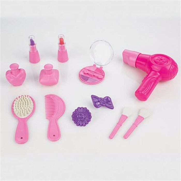 Barbie Ayaklı Makyaj Masası ve Sandalye Seti