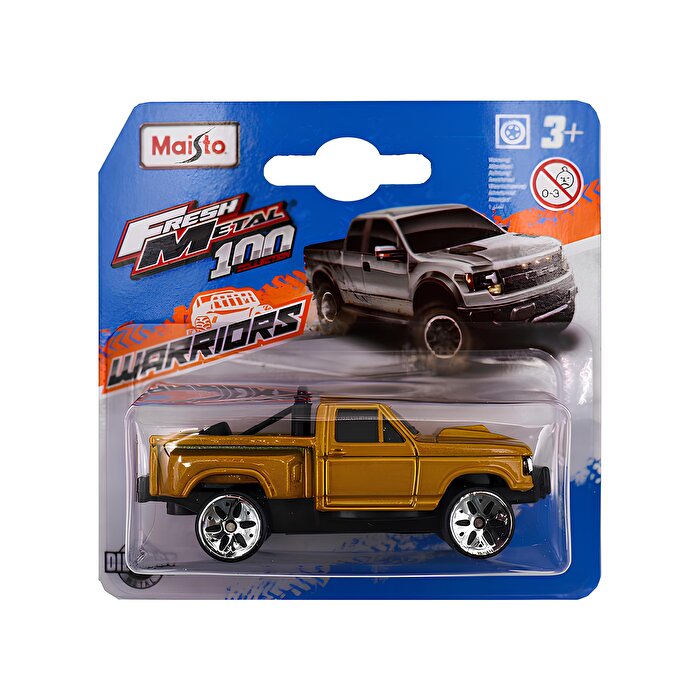 Maisto Fresh Metal Araçlar Gold Pickup