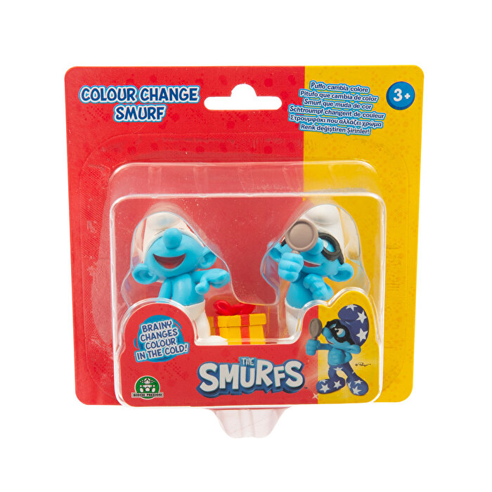 Şirinler Renk Değiştiren 2'li Figür Gözlüklü Şirin ve Şakacı Şirin