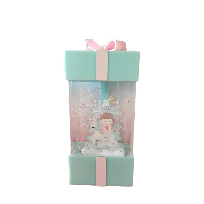 Plastik Unicorn Kar Küresi